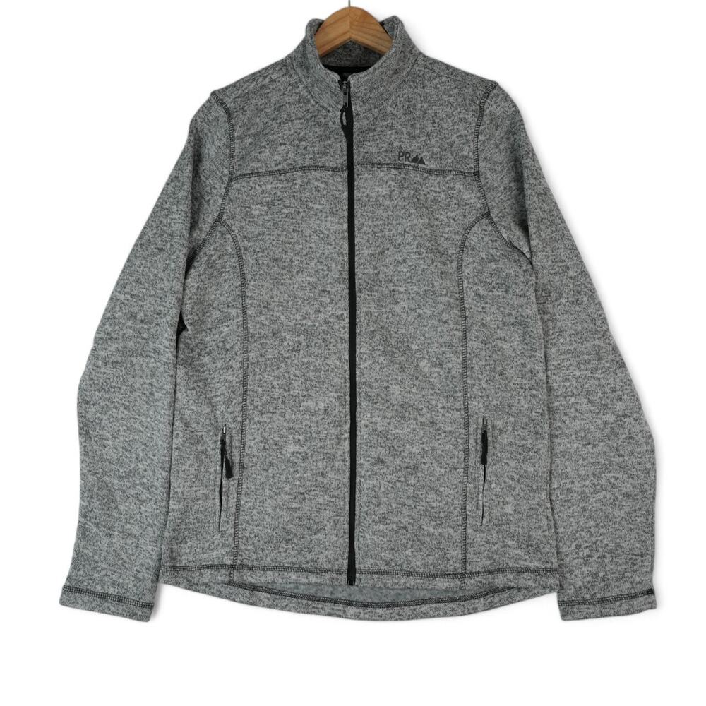 Powder River Outfitters‎ Jacket Kids XXL Knit Melange Gray Pullover DK92C01485